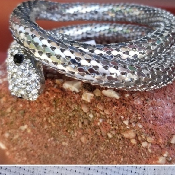 Silver serpent bracelet NEW - Picture 3 of 8